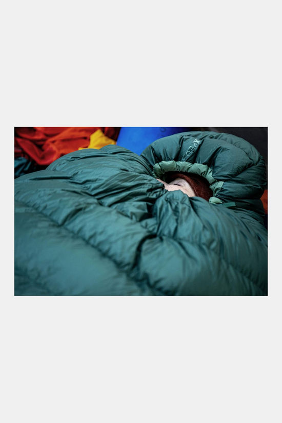 Exped Comfort -10° L Slaapzak dark green/light green
