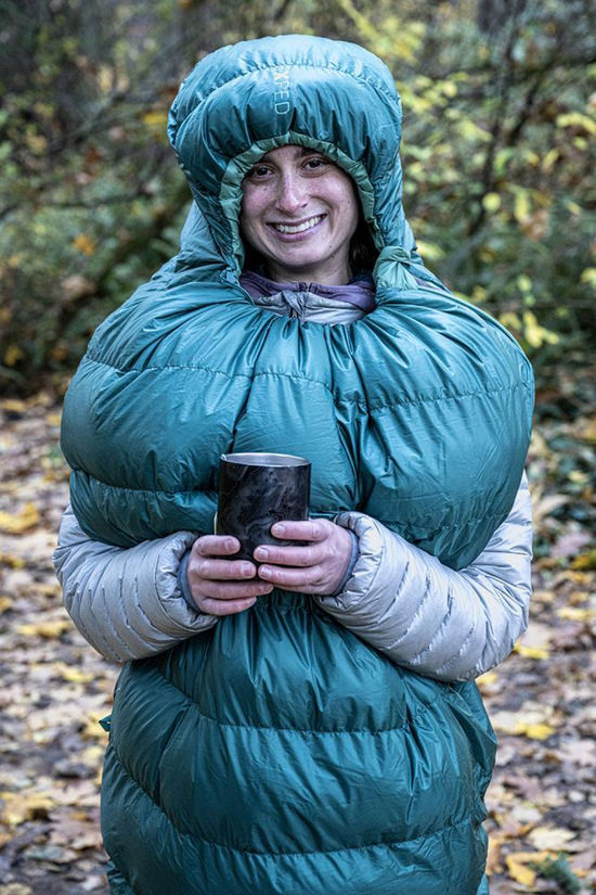 Exped Comfort -10° M Slaapzak dark green/light green