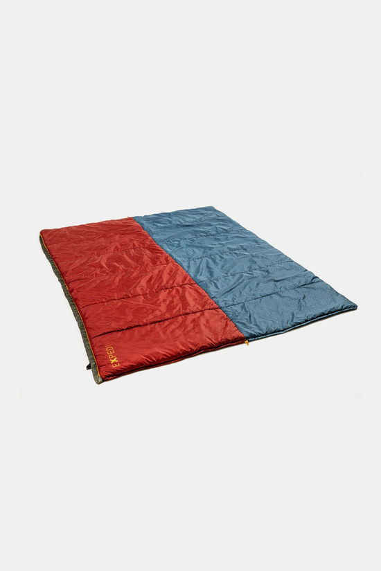 Exped Mega Sleep Duo 25 M 2-persoons Slaapzak Bordeaux / Maroon/Dark Blue