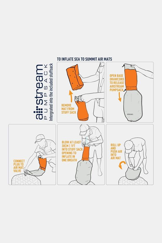 Sea To Summit Ultralight Insulated Large Slaapmat orange