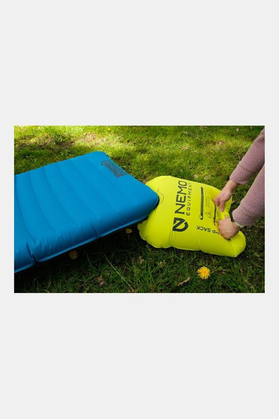 Nemo Quasar 3D Insulated Longwide Slaapmat blue/dark grey