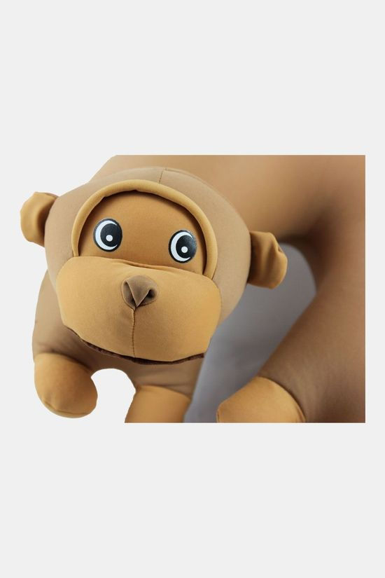 Cuddlebug U-Vorm Monkey Nekkussen mid brown