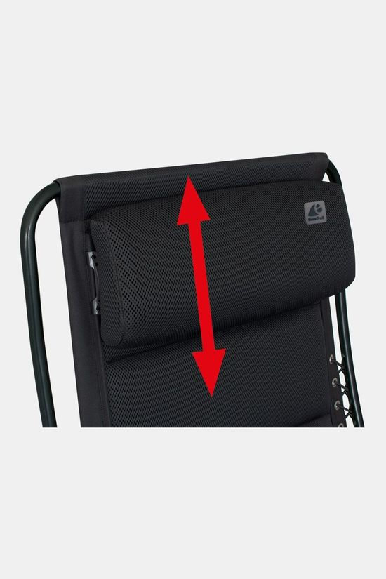 Eurotrail Relaxstoel Tarante 3D Mesh black