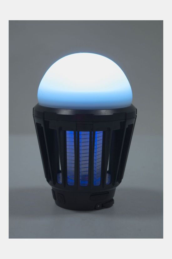Bo-Camp Insectenlamp Atom Lantaarn Oplaadbaar mid grey/white