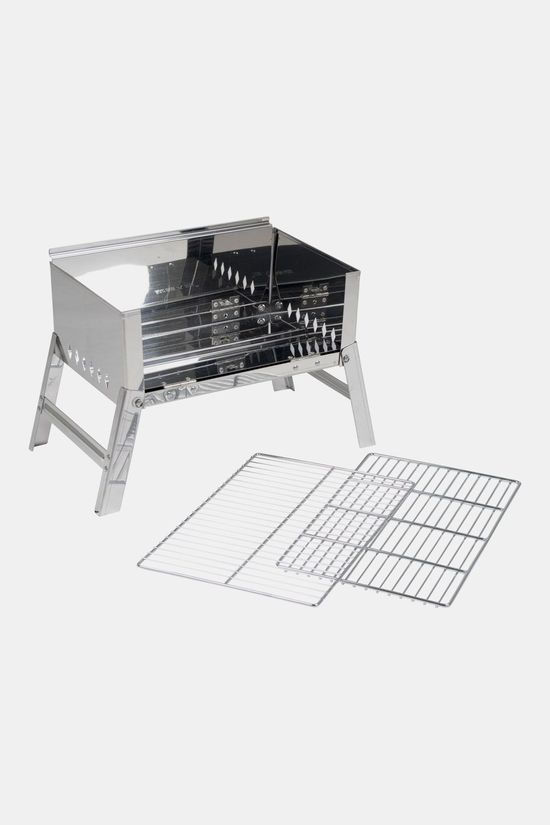 Bo-Camp Compact Deluxe RVS Barbecue mid grey