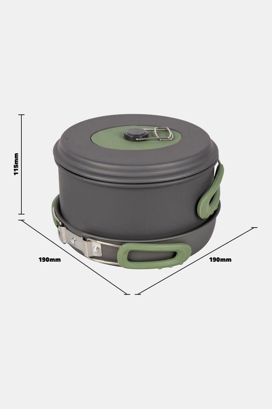 Bo-Camp Explorer 4-delige Pannenset No Colour