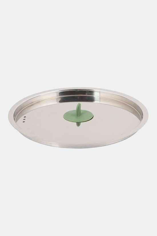 Bo-Camp Travel RVS 4-delige Pannenset silver