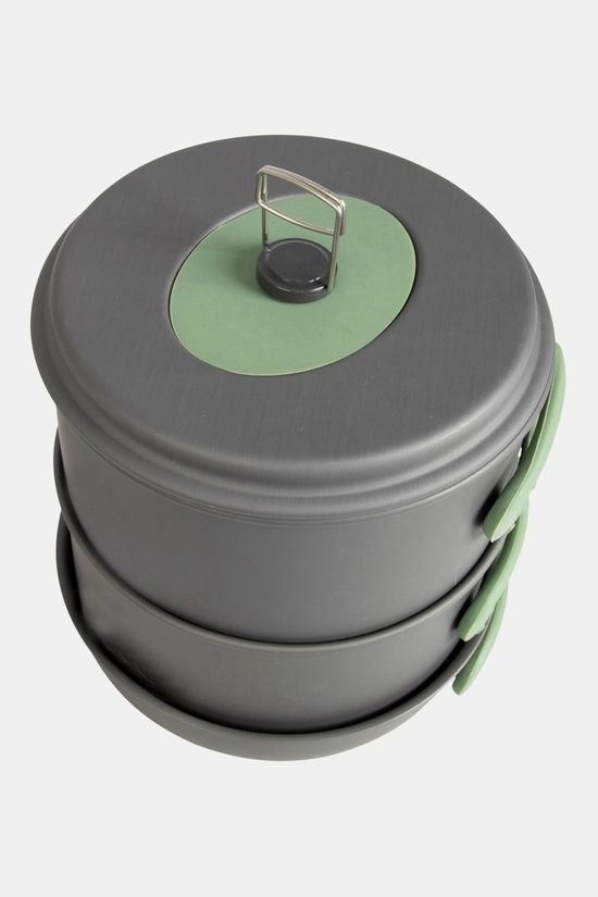 Bo-Camp Pannenset Explorer 4-Delig Met Theeketel -