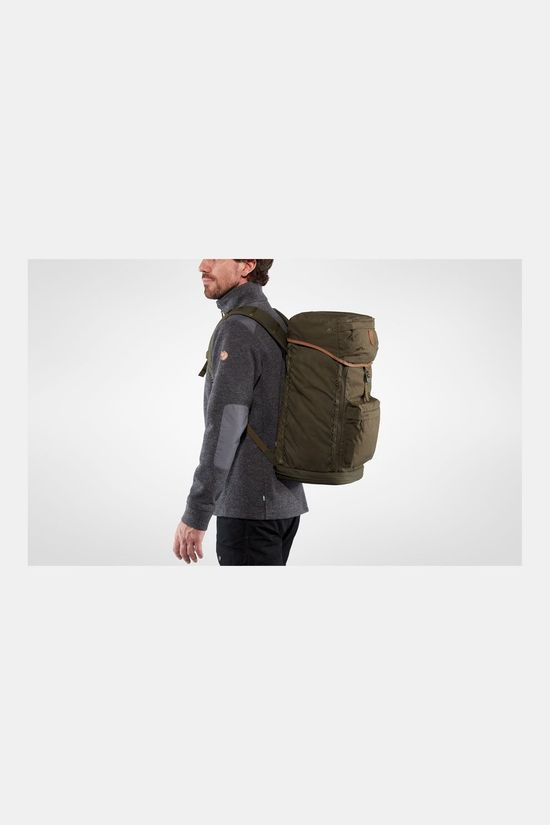 Fjällräven Singi Stubben Rugtas dark khaki