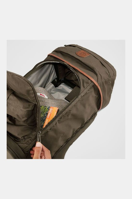 Fjällräven Singi Stubben Rugtas dark khaki