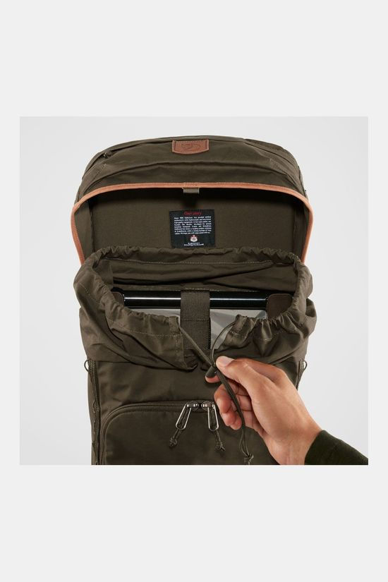 Fjällräven Singi Stubben Rugtas dark khaki
