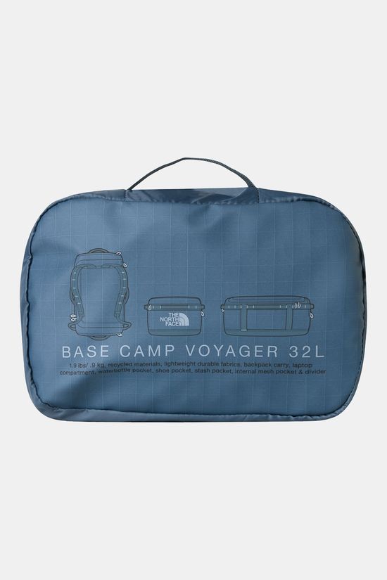 The North Face Base Camp Voyager Duffel 32L mid grey/light grey
