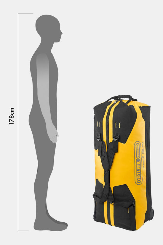Ortlieb Duffle RS 140 Trolley yellow/black