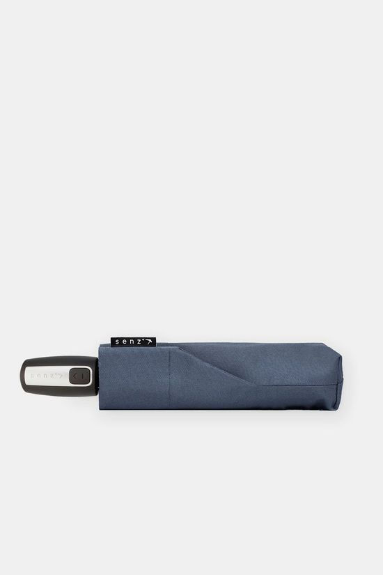 Senz Mini Automatic Paraplu black/silver