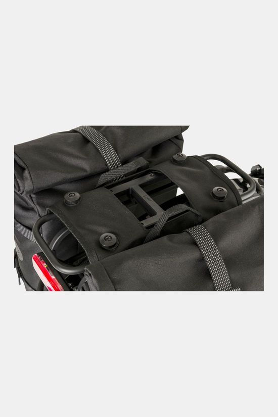 AGU Urban Trend H20 Roll-Top Dubbele Fietstas black/dark grey