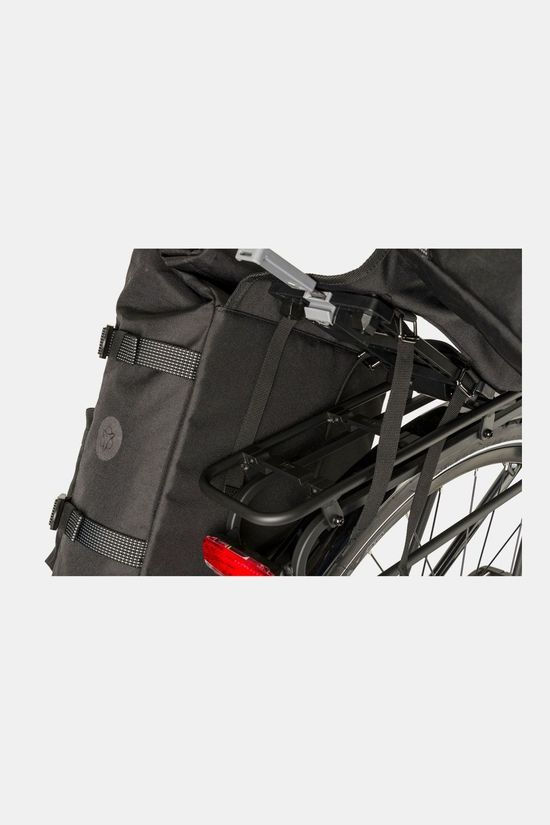 AGU Urban Trend H20 Roll-Top Dubbele Fietstas black/dark grey