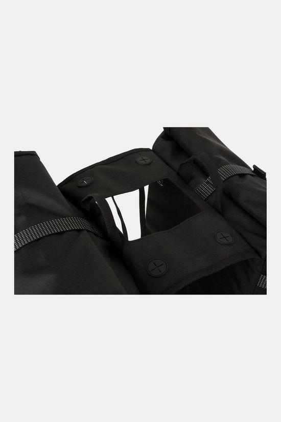 AGU Urban Trend H20 Roll-Top Dubbele Fietstas black/dark grey