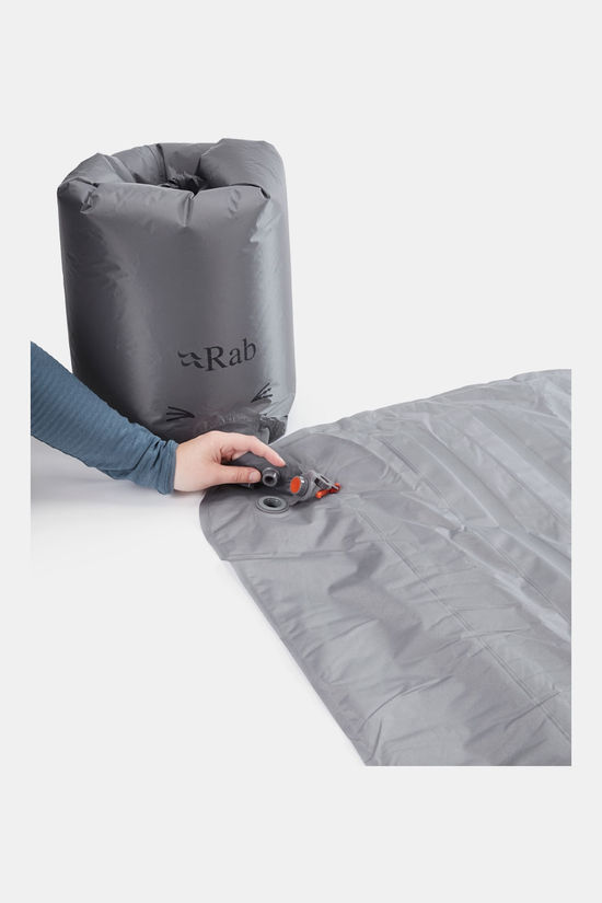 Rab Verhuur - Stratosphere 4 Large Luchtbed mid grey