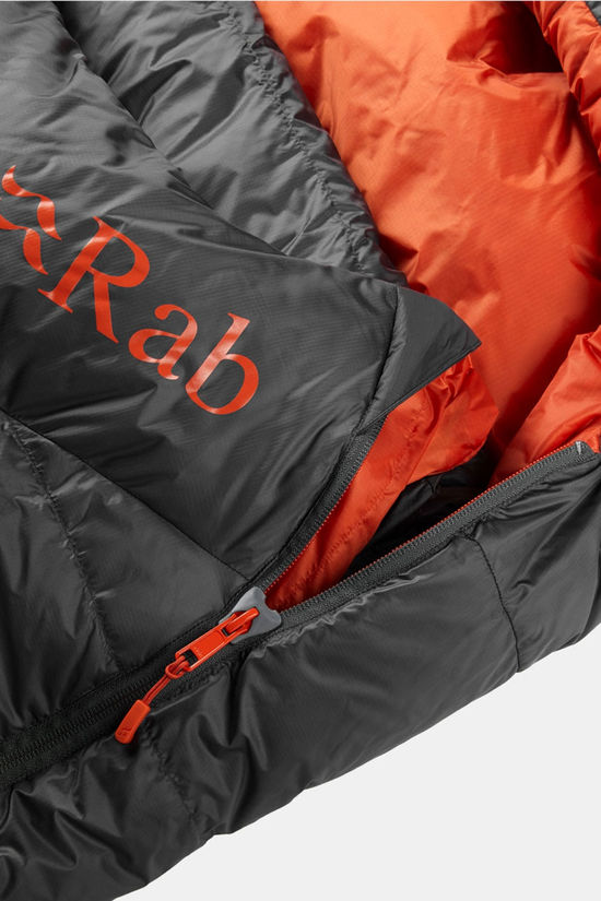 Rab Verhuur - Ascent 500 Long Slaapzak dark grey