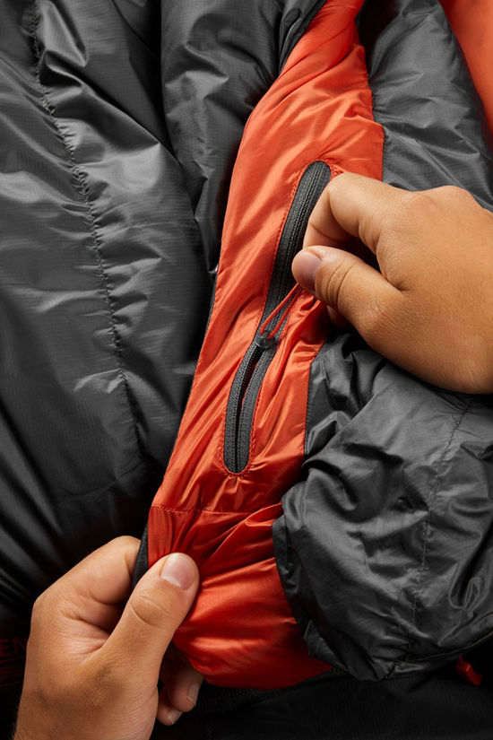Rab Verhuur - Ascent 500 Long Slaapzak dark grey