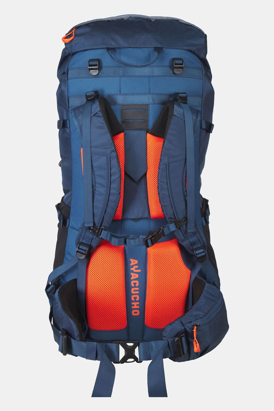 Ayacucho Verhuur - Ben Nevis 65+10 Rpet (Uni) Backpack dark blue/orange
