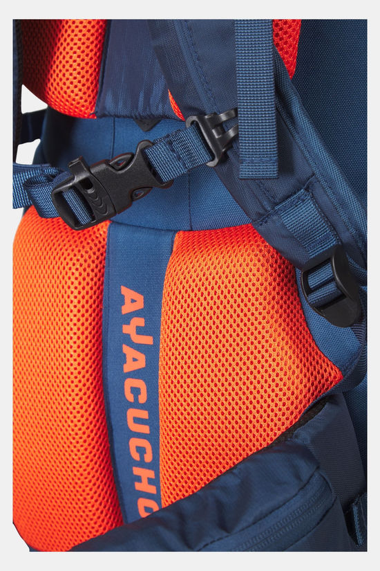 Ayacucho Verhuur - Ben Nevis 65+10 Rpet (Uni) Backpack dark blue/orange