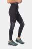 Fjällräven Abisko Värm Trekking Legging Dames Black-Iron Grey