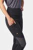 Fjällräven Abisko Värm Trekking Legging Dames Black-Iron Grey