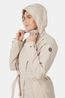 AGU Urban Outdoor Trenchcoat Long Dames Cement