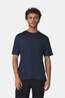 Ayacucho Midweight Merino T-Shirt Navy Blue