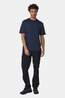 Ayacucho Midweight Merino T-Shirt Navy Blue