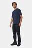 Ayacucho Midweight Merino T-Shirt Navy Blue