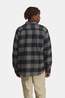 Fjällräven Övik Heavy Flannel Shirt M black/mid grey