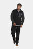 The North Face Yumiori 1/4 Zip Fleecetrui Heren black/dark grey