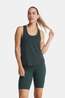 Girlfriend Collective Reset Train Relaxed Tank Top Dames green