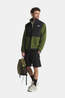 The North Face Retro Denali Fleecevest Heren Dark Khaki/Black
