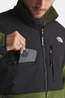 The North Face Retro Denali Fleecevest Heren Dark Khaki/Black