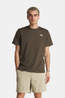 The North Face Evolution Simple Dome Regular T-Shirt Heren dark khaki
