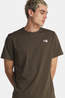 The North Face Evolution Simple Dome Regular T-Shirt Heren dark khaki