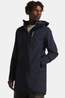 Didriksons Sören Gevoerde Parka Unisex Navy Blue