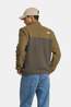 The North Face Yumiori 1/4 Zip Fleecetrui Heren Mid Green/Mustard