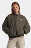 The North Face Choqa Bomber Gevoerde Jas Dames dark khaki