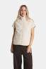 Jack Wolfskin High Curl Fleece Bodywarmer Dames Beige