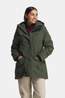 Didriksons Essa Gevoerde Jas Dames dark green
