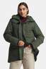 Didriksons Essa Gevoerde Jas Dames dark green