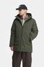 Didriksons Tempest Gevoerde Parka Unisex dark green