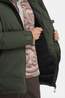 Didriksons Tempest Gevoerde Parka Unisex dark green