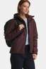 Didriksons Karix Gevoerde Jas Dames Bordeaux / Maroon