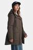 Didriksons Felia Gevoerde Parka Dames mid brown