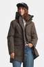 Didriksons Felia Gevoerde Parka Dames mid brown